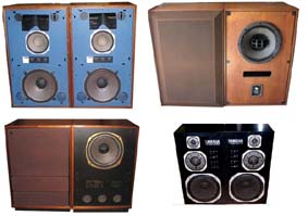 ＪＢＬ4343　アルテック620　タンノイ　ヤマハモニター１０００