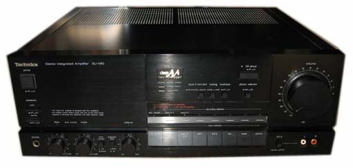 ★【希少当時物1986年製】Technics SU-V80プリメインアンプ