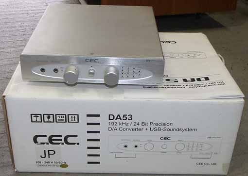 C.E.C DAC DA53 DAコンバータ-