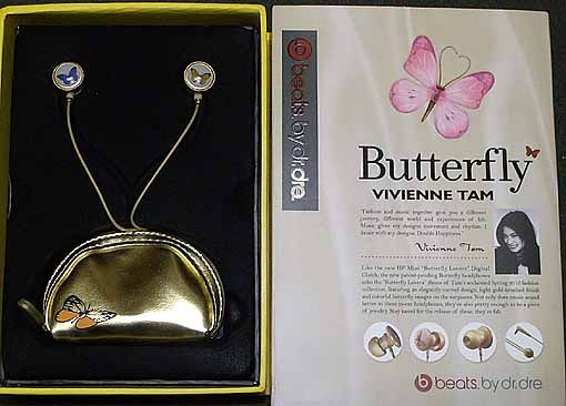モンスター(MONSTER)Butterfly Vivienne Tam＜イヤホン型ヘッドフォン 