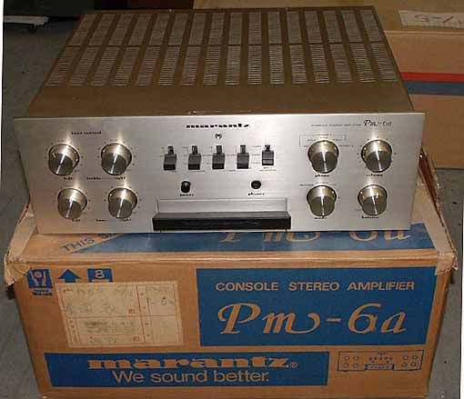 ☆Marantz PM-6a プリメインアンプ【1981年】-