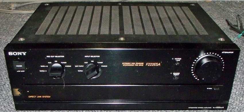 100 ％品質保証 ソニー SONY TA-F222ESA アンプ