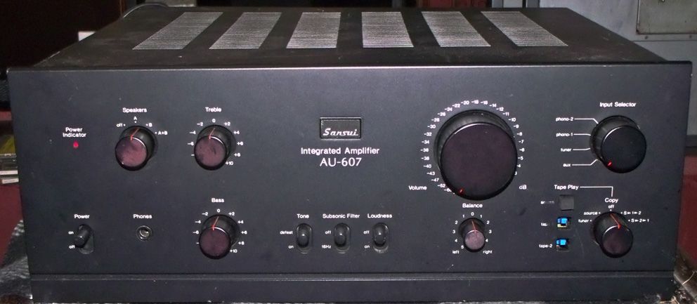 SANSUI アンプ AU-α607-