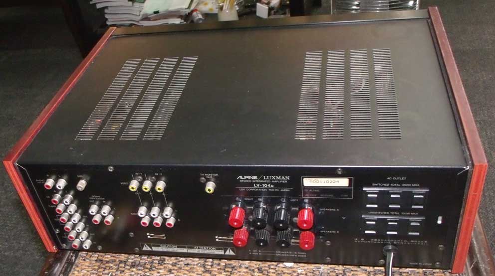 アルパインラックスマン ALPINE LUXMAN LV-104(委託) アルパインラックスマン ALPINE LUXMAN LV-104(委託)