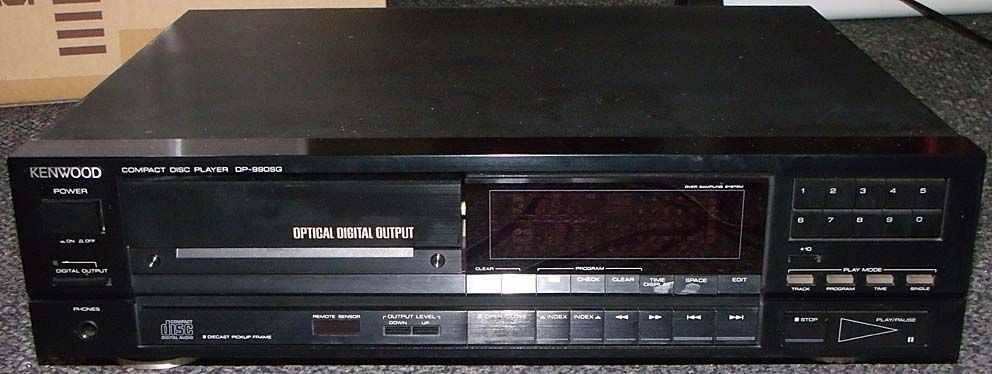 KENWOOD DP-990SG CDプレーヤー ではずれ KENWOOD DP-990SG CDプレーヤー ではずれ